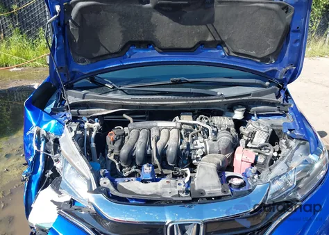 2018 Honda Fit Sport из США, поврежденный, VIN 3HGGK5H63JM723646